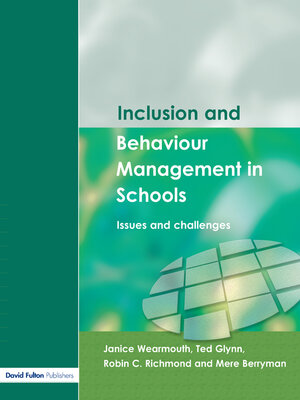 cover image of Inclusion and Behaviour Management in Schools